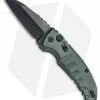 Hogue Knives A01 Microswitch Wharncliffe Automatic Knife OD Green (2.6" Black)