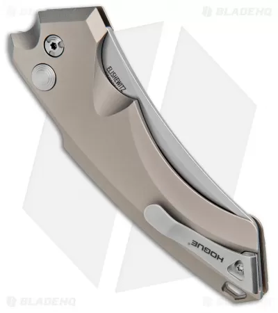 Hogue Knives EX-A05 Wharncliffe Automatic Knife FDE (4" Stonewash) 34504 3 Hogue Knives EX-A05 Wharncliffe Automatic Knife FDE (4" Stonewash) 34504 - Image 3