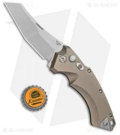 Hogue Knives EX-A05 Wharncliffe Automatic Knife FDE (3.5" Stonewash) 34524 -Knife Shop Hogue Knives EX A05 Wharncliffe Auto FDE SW 34524 BHQ 100449 jr bottlecap