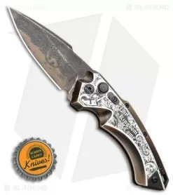 Hogue Knives/Outlaw Ordnance/Manspot X5 Automatic Knife (4" Bronze) Exclusive -Knife Shop Hogue Knives X5 Spear Point Automatic Knife 3.25in Bronze Manspot Exclusive 34591 EXLBHQ BHQ 107276 LS Bottlecap