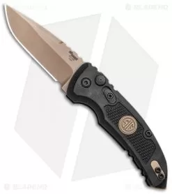 Hogue Sig Sauer A01 Microswitch Automatic Knife Drop Point (2.6" FDE)