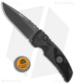 Hogue Sig Sauer EX-A01 Automatic Knife Black G-10 (3.5" Black) 36132 -Knife Shop Hogue Sig Sauer EX A01 Auto black G 10 Black BHQ 84595 jr bottlecap