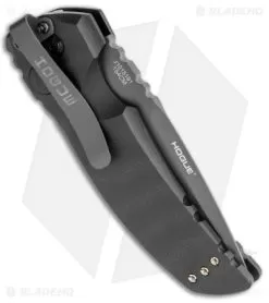 Hogue Sig Sauer EX-A01 Automatic Knife Black G-10 (3.5" Black) 36132 -Knife Shop Hogue Sig Sauer EX A01 Auto black G 10 Black BHQ 84595 jr side