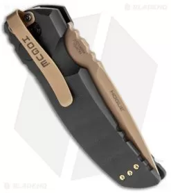 Hogue Sig Sauer EX-A01 Automatic Knife Black G-10 (3.5" FDE) 36130 6 Hogue Sig Sauer EX-A01 Automatic Knife Black G-10 (3.5" FDE) 36130 -Knife Shop Hogue Sig Sauer EX A01 Auto black G 10 FDE BHQ 84594 jr side