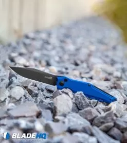 Kershaw Galyean Launch 7 Automatic Knife Blue (3.75" Black) 7900BLUBLK -Knife Shop Kershaw Galyean Launch 7 Auto Blue Black 7900BLUBLK BHQ 99039 jr lifestyle full size