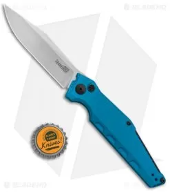 Kershaw Galyean Launch 7 Automatic Knife Teal (3.75" Stonewash) 7900TEALSW -Knife Shop Kershaw Galyean Launch 7 Auto Teal SW 7900TEALSW BHQ 92521 jr bottlecap