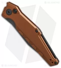 Kershaw Galyean Launch 7 Automatic Knife Earth Brown (3.75" Black) 7900EB -Knife Shop Kershaw Galyean Launch 7 Earth Brown black BHQ 75928 er spine