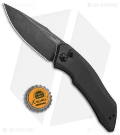Kershaw Launch 1 Automatic Knife Gray Aluminum (3.4" Blackwash) 7100GRYBW 10 Kershaw Launch 1 Automatic Knife Gray Aluminum (3.4" Blackwash) 7100GRYBW -Knife Shop Kershaw Launch 1 Automatic Gray Aluminum BlackWash 7100GRYBW BHQ 91254 jr bottlecap