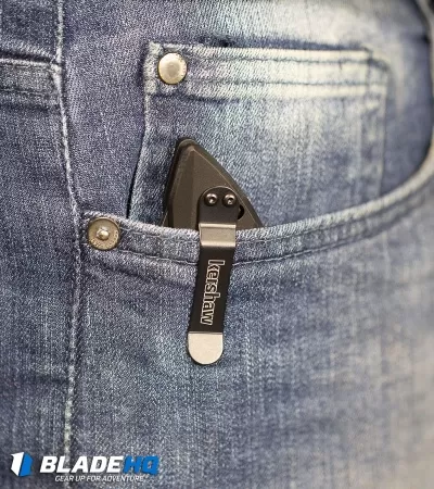 Kershaw Launch 1 Automatic Knife Gray Aluminum (3.4" Blackwash) 7100GRYBW 6 Kershaw Launch 1 Automatic Knife Gray Aluminum (3.4" Blackwash) 7100GRYBW - Image 6