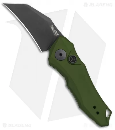 Kershaw Launch 10 Automatic Knife Olive Green (1.9" Black) 7350OLBLK 1 Kershaw Launch 10 Automatic Knife Olive Green (1.9" Black) 7350OLBLK