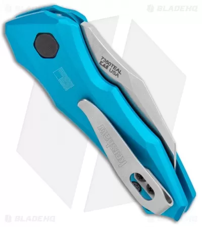 Kershaw Launch 10 Automatic Knife Teal (1.9" Stonewash) 7350 3 Kershaw Launch 10 Automatic Knife Teal (1.9" Stonewash) 7350 - Image 3