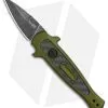Kershaw Launch 12 CA Legal Stiletto Automatic Knife OD Green (1.9" Black SW)