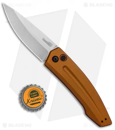 Kershaw Launch 2 Automatic Knife Bronze Aluminum (3.4" Stonewash) 7200EBSW 4 Kershaw Launch 2 Automatic Knife Bronze Aluminum (3.4" Stonewash) 7200EBSW - Image 4