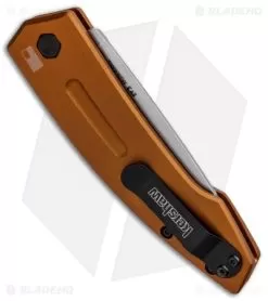 Kershaw Launch 2 Automatic Knife Bronze Aluminum (3.4" Stonewash) 7200EBSW 6 Kershaw Launch 2 Automatic Knife Bronze Aluminum (3.4" Stonewash) 7200EBSW -Knife Shop Kershaw Launch 2 Auto Bronze Alum SW KER7200EBSW BHQ 90333 jr side