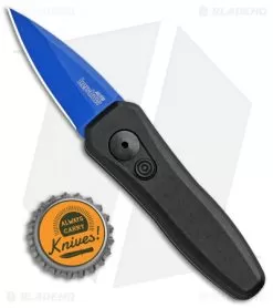 Kershaw Launch 4 CA Legal Automatic Knife Black (1.9" Blue) BHQ Exclusive 11 Kershaw Launch 4 CA Legal Automatic Knife Black (1.9" Blue) BHQ Exclusive -Knife Shop Kershaw Launch 4 CA Legal Auto Black Blue 7500BLKBLU BHQ 99482 jr bottlecap