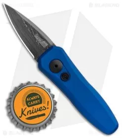 Kershaw Launch 4 CA Legal Automatic Knife Blue (1.9" Damascus) BHQ Exclusive 12 Kershaw Launch 4 CA Legal Automatic Knife Blue (1.9" Damascus) BHQ Exclusive -Knife Shop Kershaw Launch 4 CA Legal Auto Blue Damascus 7500BLUDAM BHQ 91856 jr bottlecap