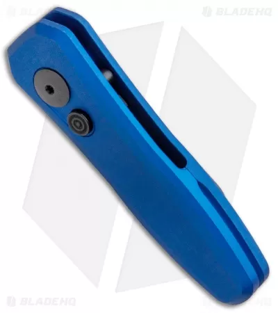 Kershaw Launch 4 CA Legal Automatic Knife Blue (1.9" Damascus) BHQ Exclusive 2 Kershaw Launch 4 CA Legal Automatic Knife Blue (1.9" Damascus) BHQ Exclusive - Image 2