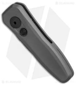 Kershaw Launch 4 CA Legal Automatic Knife Gray (1.9" Damascus) BHQ Exclusive -Knife Shop Kershaw Launch 4 CA Legal Auto Gray Damascus BHQ 86760 er spine