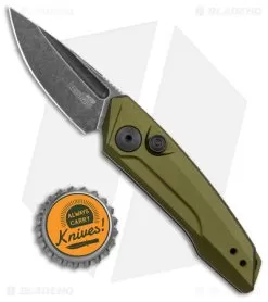 Kershaw Launch 9 Automatic Knife OD Green Aluminum (1.8" Black SW) 7250OLBW 7 Kershaw Launch 9 Automatic Knife OD Green Aluminum (1.8" Black SW) 7250OLBW -Knife Shop Kershaw Launch 9 Auto OD Green Blackwash BHQ 147570 jr bottlecap