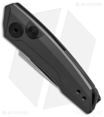 Kershaw Launch 9 Automatic Knife Drop Point Gray Aluminum (1.8" Stonewash) 2 Kershaw Launch 9 Automatic Knife Drop Point Gray Aluminum (1.8" Stonewash) - Image 2