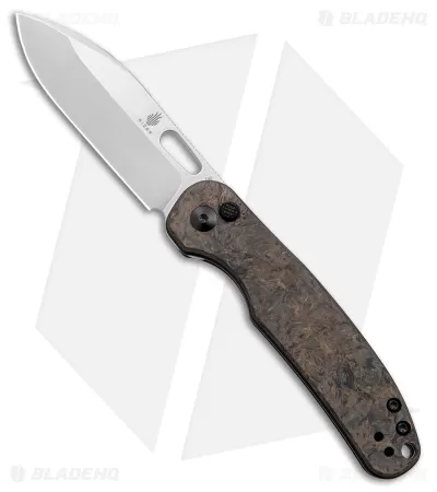 Kizer Azo Hic-cup Button Lock Knife Fat Carbon (3.1" Stonewash) V3606A1 1 Kizer Azo Hic-cup Button Lock Knife Fat Carbon (3.1" Stonewash) V3606A1