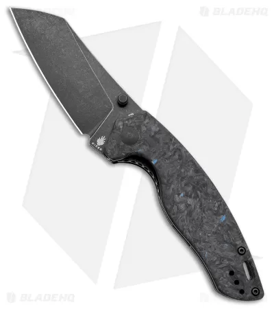 Kizer Azo Towser K Liner Lock Knife Black FatCarbon (3.5" Black ELMAX) 1 Kizer Azo Towser K Liner Lock Knife Black FatCarbon (3.5" Black ELMAX)