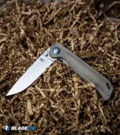 Kizer Azo Vanguard Series Begleiter Knife Green Micarta (3.5" Stonewash BD1N) -Knife Shop Kizer Azo Vanguard Series Begleiter Knife Green Micarta Stonewash BD1N BHQ 117235 kp squishy web