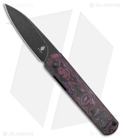 Kizer Lundquist Feist XL Front Flipper Knife Purple Fat Carbon (3.3" Stonewash) 1 Kizer Lundquist Feist XL Front Flipper Knife Purple Fat Carbon (3.3" Stonewash)
