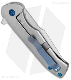 Kizer Degnan Kane Flipper Frame Lock Knife Titanium (3.75" Satin) Ki5467 -Knife Shop Kizer Degnan Kane Flipper FL Ti Satin KI5467 BHQ 32462 jr side