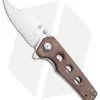 Kizer Junges Liner Lock Knife Brown Micarta (3.06" Satin) V3551N2