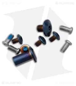 Kizer Laconico Gemini Frame Lock Knife W/ Blue Clip (3.125" Stonewash) Ki3471 7 Kizer Laconico Gemini Frame Lock Knife W/ Blue Clip (3.125" Stonewash) Ki3471 -Knife Shop Kizer Laconico Gemini FLK w Blue Clip 3in SW BHQ 32460 td screws