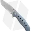 Kizer Lancer 2 Frame Lock Knife Blue Titanium (3.3" Bead Blast) Ki4495