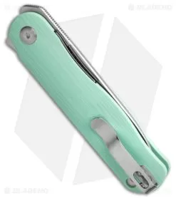 Kizer LÃ¤tt Vind Mini Liner Lock Knife Tiffany Blue G-10 (3" Satin) V3567N4 -Knife Shop Kizer Latt Vind Mini Liner Lock Knife Tiff Blue G 10 3in Satin BHQ 139742 td side