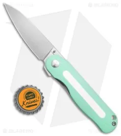 Kizer LÃ¤tt Vind Mini Liner Lock Knife Tiffany Blue G-10 (3" Satin) V3567N4 -Knife Shop Kizer Latt Vind Mini Liner Lock Knife Tiff Blue G 10 3in Satin BHQ 139742 td size