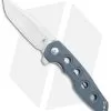 Kizer Nalu Boersma Z-82 Tanto Frame Lock Knife Gray G-10 (3.5" Satin) V4568