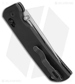 Kizer Pinkerton Escort Bar Lock Knife Black Aluminum (3.5" Stonewash 20CV) 7 Kizer Pinkerton Escort Bar Lock Knife Black Aluminum (3.5" Stonewash 20CV) -Knife Shop Kizer Pinkerton Escort Aluminum BHQ 174683 jr side