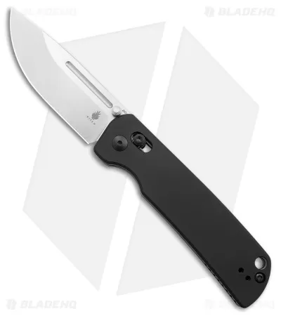 Kizer Pinkerton Escort Bar Lock Knife Black Aluminum (3.5" Stonewash 20CV) 1 Kizer Pinkerton Escort Bar Lock Knife Black Aluminum (3.5" Stonewash 20CV)