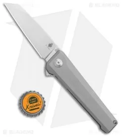 Kizer Quell Frame Lock Knife Titanium (3.125" Stonewash) Ki4530 7 Kizer Quell Frame Lock Knife Titanium (3.125" Stonewash) Ki4530 -Knife Shop Kizer Quell FL Ti SW Ki4530 BHQ 102456 jr bottlecap
