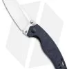 Kizer Azo Towser K Liner Lock Knife Blue Richlite (3.5" Satin)