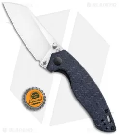 Kizer Azo Towser K Liner Lock Knife Blue Richlite (3.5" Satin) 7 Kizer Azo Towser K Liner Lock Knife Blue Richlite (3.5" Satin) -Knife Shop Kizer Towser K V4593C1 BHQ 137141 td size 1