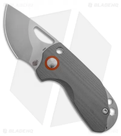 Kizer Vangard Yue/Azo Catshark Folding Knife Gray G-10 (2" SW) V2561-A 2 Kizer Vangard Yue/Azo Catshark Folding Knife Gray G-10 (2" SW) V2561-A - Image 2