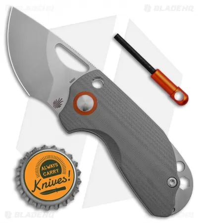 Kizer Vangard Yue/Azo Catshark Folding Knife Gray G-10 (2" SW) V2561-A 6 Kizer Vangard Yue/Azo Catshark Folding Knife Gray G-10 (2" SW) V2561-A - Image 6