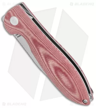 Kizer Vanguard Azo Infinity Liner Lock Knife Red Micarta (3" Satin) 2 Kizer Vanguard Azo Infinity Liner Lock Knife Red Micarta (3" Satin) - Image 2