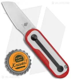 Kizer Azo/Liz Mini Bay Detent Slip Joint Knife Red G-10 (1.9" Satin) 7 Kizer Azo/Liz Mini Bay Detent Slip Joint Knife Red G-10 (1.9" Satin) -Knife Shop Kizer Vanguard Azo Liz Mini Bay Detent SJ Red G 10 Satin BHQ 121147 jr bottlecap 2