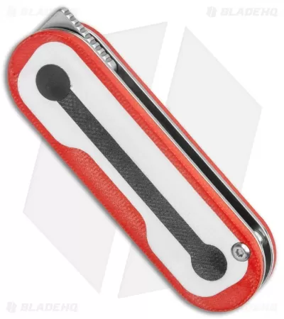 Kizer Azo/Liz Mini Bay Detent Slip Joint Knife Red G-10 (1.9" Satin) 2 Kizer Azo/Liz Mini Bay Detent Slip Joint Knife Red G-10 (1.9" Satin) - Image 2