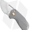 Kizer Vanguard Catshark Slip Joint Knife Gray G-10 (1.9" Satin)