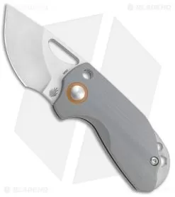 Kizer Vanguard Catshark Slip Joint Knife Gray G-10 (1.9" Satin)