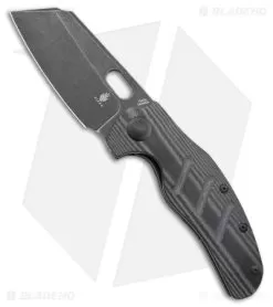 Kizer Vanguard Sheepdog XL C01C Liner Lock Knife Black Micarta (4" Black SW)