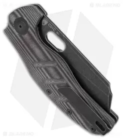 Kizer Vanguard Sheepdog XL C01C Liner Lock Knife Black Micarta (4" Black SW) -Knife Shop Kizer Vanguard Sheepdog XL C01C LL Black Micarta Black SW BHQ 175970 jr side