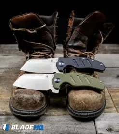 Kizer Vanguard Sheepdog Liner Lock Knife Green Micarta (3.2" Stonewash) -Knife Shop Kizer Vanguard Sheepdog XL C01C Liner Lock Knife Green G 10 Satin BHQ 98147 kp boots web
